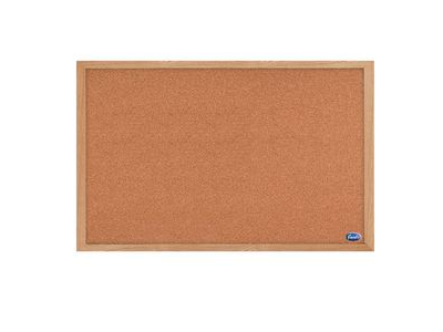 Korķa tāfele 60x90cm koka rāmis FOROFIS