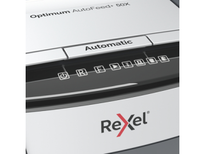Rexel Optimum AutoFeed+ 50X papīrs Smalcinātājs